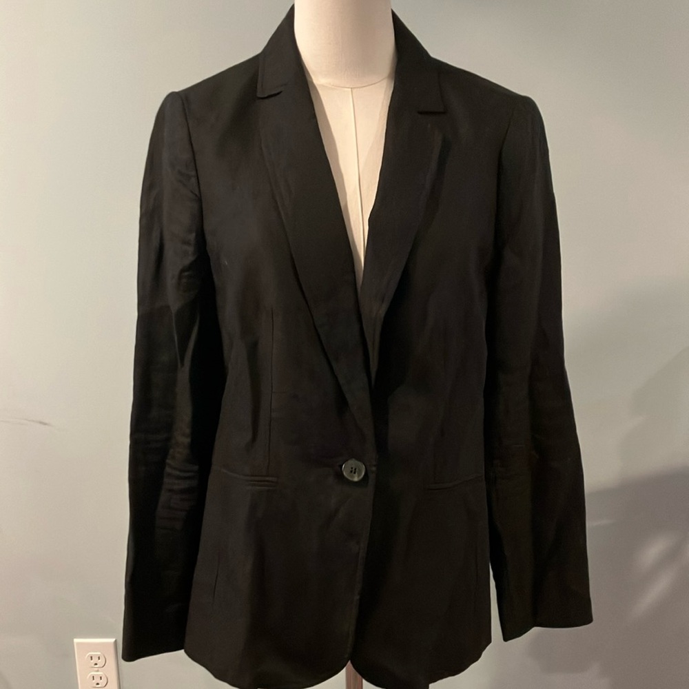 EUC Talbots linen blazer